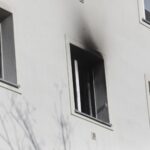 13.02.2022. Kielce. Pożar bloku przy ulicy Zagórskiej / Jarosław Kubalski / Radio Kielce