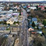 23.02.2022. Kielce. Remont ulicy Domaszowskiej / Jarosław Kubalski / Radio Kielce