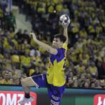 23.02.2022. Kielce: Mecz Ligi Mistrzów: Łomża Vive Kielce - Motor Zaporoże / Jarosław Kubalski / Radio Kielce