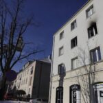 13.02.2022. Kielce. Pożar bloku przy ulicy Zagórskiej / Jarosław Kubalski / Radio Kielce