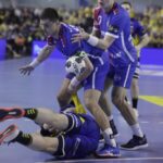 23.02.2022. Kielce: Mecz Ligi Mistrzów: Łomża Vive Kielce - Motor Zaporoże / Jarosław Kubalski / Radio Kielce