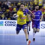 23.02.2022. Kielce: Mecz Ligi Mistrzów: Łomża Vive Kielce - Motor Zaporoże / Jarosław Kubalski / Radio Kielce