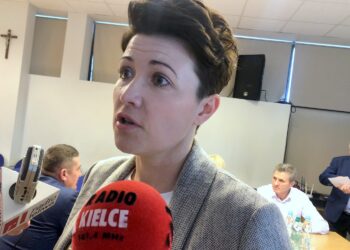 Na zdjęciu: Aleksandra Klubińska, burmistrz Koprzywnicy / Grażyna-Szlęzak-Wójcik / Radio Kielce
