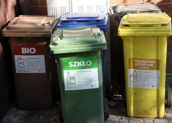śmieci, kontenery, śmietnik / Radio Kielce