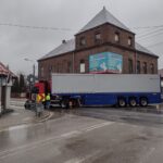 09.02.2022. Daleszyce. Awaria samochodu ciężarowego / słuchacz Radia Kielce