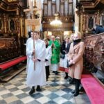 20.02.2022. Skalbmierz. Obchody 680. rocznicy lokacji Skalbmierza. Uroczysta Msza Święta / Marta Gajda-Kruk / Radio Kielce