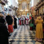 20.02.2022. Skalbmierz. Obchody 680. rocznicy lokacji Skalbmierza. Uroczysta Msza Święta / Marta Gajda-Kruk / Radio Kielce