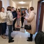 28.02.2022. Wrocieryż. Uchodźcy z Ukrainy w Domu Weselnym „Zakątek” / Marta Gajda-Kruk / Radio Kielce