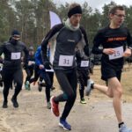 20.02.2022. Kielce. Zawody terytorialsów w biegach przełajowych / ppor. Daniel Woś / ŚBOT