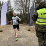 20.02.2022. Kielce. Zawody terytorialsów w biegach przełajowych / ppor. Daniel Woś / ŚBOT