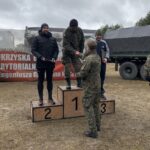 20.02.2022. Kielce. Zawody terytorialsów w biegach przełajowych / ppor. Daniel Woś / ŚBOT