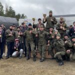 20.02.2022. Kielce. Zawody terytorialsów w biegach przełajowych / ppor. Daniel Woś / ŚBOT