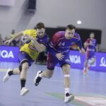 23.02.2022. Kielce: Mecz Ligi Mistrzów: Łomża Vive Kielce - Motor Zaporoże / Jarosław Kubalski / Radio Kielce