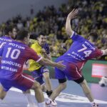 23.02.2022. Kielce: Mecz Ligi Mistrzów: Łomża Vive Kielce - Motor Zaporoże / Jarosław Kubalski / Radio Kielce