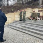 02.02.2022. Zawichost. Uroczystości patriotyczne w rocznicę śmierci 30 Polaków rozstrzelanych przez Niemców 2 lutego 1944 roku. / Picasa / Radio Kielce