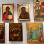 13.02.2022. Sandomierz. Wystawa malarstwa w BWA / Grażyna Szlęzak-Wójcik / Radio Kielce