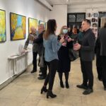 13.02.2022. Sandomierz. Wystawa malarstwa w BWA / Grażyna Szlęzak-Wójcik / Radio Kielce