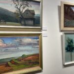 13.02.2022. Sandomierz. Wystawa malarstwa w BWA / Grażyna Szlęzak-Wójcik / Radio Kielce