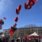 13.02.2022. Sandomierz, Kiermasz walentynkowy / Grażyna Szlęzak-Wójcik / Radio Kielce