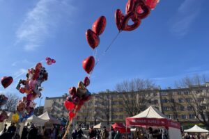 13.02.2022. Sandomierz, Kiermasz walentynkowy / Grażyna Szlęzak-Wójcik / Radio Kielce