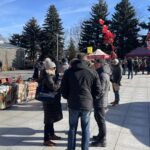 13.02.2022. Sandomierz, Kiermasz walentynkowy / Grażyna Szlęzak-Wójcik / Radio Kielce