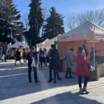 13.02.2022. Sandomierz, Kiermasz walentynkowy / Grażyna Szlęzak-Wójcik / Radio Kielce