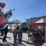 13.02.2022. Sandomierz, Kiermasz walentynkowy / Grażyna Szlęzak-Wójcik / Radio Kielce