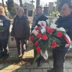 14.02.2022. Sandomierz. 80 rocznica przemianowania ZWZ w AK. Na zdjęciu (pierwszy z prawej) poseł PiS Marek Kwitek / Grażyna Szlęzak-Wójcik / Radio Kielce