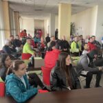 19.02.2022. Sandomierz. Zimowy Triathlon / Grażyna Szlęzak-Wójcik / Radio Kielce