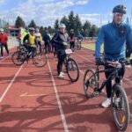 19.02.2022. Sandomierz. Zimowy Triathlon / Grażyna Szlęzak-Wójcik / Radio Kielce