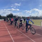 19.02.2022. Sandomierz. Zimowy Triathlon / Grażyna Szlęzak-Wójcik / Radio Kielce