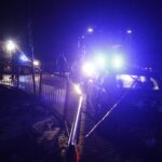 04.02.2022. Daleszyce. Droga wojewódzka nr 764. Śmiertelny wypadek / Jarosław Kubalski / Radio Kielce