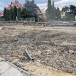 06.11.2021. Starachowice. Remont ulicy Konstytucji 3 Maja / Anna Głąb / Radio Kielce