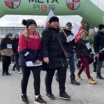 26.02.2022. Końskie. Marsz Tropem Wilczym upamiętniający żołnierzy niezłomnych / Magdalena Galas-Klusek / Radio Kielce