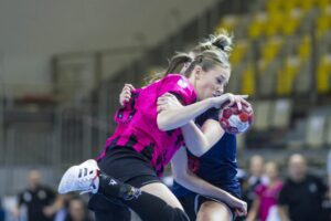 03.02.2022. Koszalin. Mecz ekstraklasy piłkarek ręcznych: Młyny Stoisław Koszalin - Suzuki Korona Handball Kielce / pgnig-superliga.pl