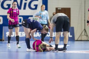 03.02.2022. Koszalin. Mecz ekstraklasy piłkarek ręcznych: Młyny Stoisław Koszalin - Suzuki Korona Handball Kielce / pgnig-superliga.pl