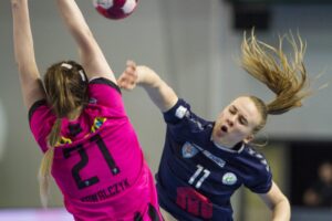 03.02.2022. Koszalin. Mecz ekstraklasy piłkarek ręcznych: Młyny Stoisław Koszalin - Suzuki Korona Handball Kielce / pgnig-superliga.pl