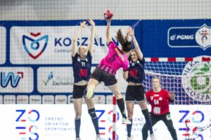 03.02.2022. Koszalin. Mecz ekstraklasy piłkarek ręcznych: Młyny Stoisław Koszalin - Suzuki Korona Handball Kielce / pgnig-superliga.pl