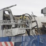 11.02.2022. Starachowice. Hala w której doszło do pożaru / Jarosław Kubalski / Radio Kielce