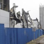 11.02.2022. Starachowice. Hala w której doszło do pożaru / Jarosław Kubalski / Radio Kielce