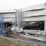 11.02.2022. Starachowice. Hala w której doszło do pożaru / Jarosław Kubalski / Radio Kielce