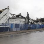 11.02.2022. Starachowice. Hala w której doszło do pożaru / Jarosław Kubalski / Radio Kielce