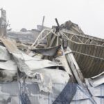 11.02.2022. Starachowice. Hala w której doszło do pożaru / Jarosław Kubalski / Radio Kielce