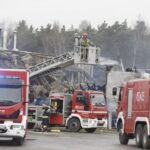 11.02.2022. Starachowice. Hala w której doszło do pożaru / Jarosław Kubalski / Radio Kielce