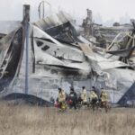 11.02.2022. Starachowice. Hala w której doszło do pożaru / Jarosław Kubalski / Radio Kielce