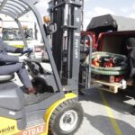 28.02.2022. Kielce. Świętokrzyscy strażacy zbierają sprzęt dla ukraińskiej straży / Jarosław Kubalski / Radio Kielce