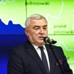 01.02.2022. Warszawa. Podpisanie Kontraktu Programowego dla Województwa Świętokrzyskiego. Na zdjęciu: Andrzej Bętkowski - marszałek województwa świętokrzyskiego / Jarosław Kubalski / Radio Kielce