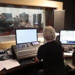 31.01.2022. Radio Kielce. Nagrania słuchowiska "Krew i żelazo" / Wiktor Taszłow / Radio Kielce