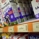 01.02.2022. Kielce. Ceny w sklepach po obniżeniu podatku VAT / Wiktor Taszłow / Radio Kielce