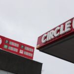 02.02.2022. Kielce. Ceny na stacjach paliw - Circle K / Wiktor Taszłow / Radio Kielce